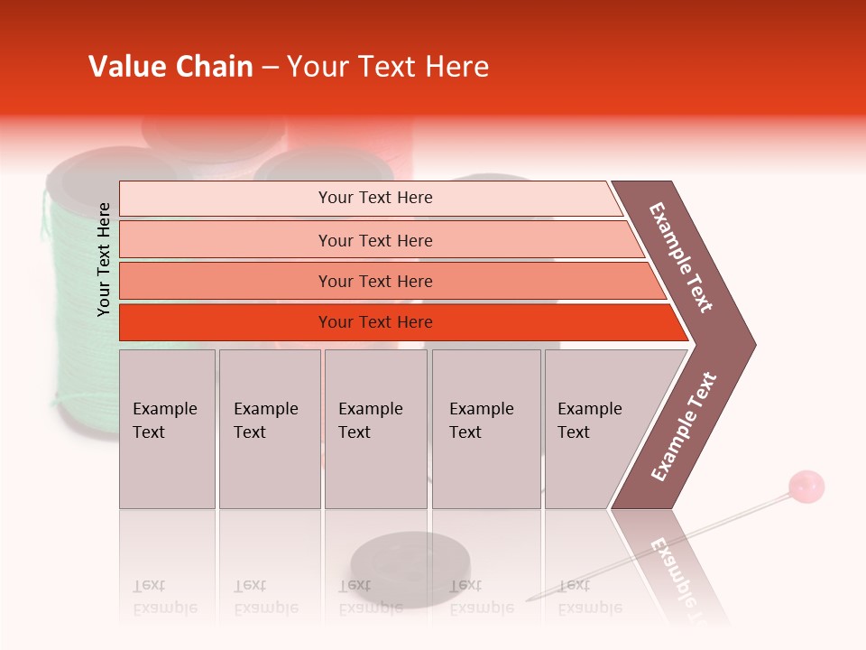 Thread Gear Sew PowerPoint Template