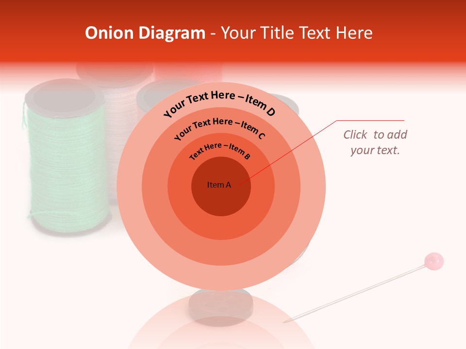 Thread Gear Sew PowerPoint Template