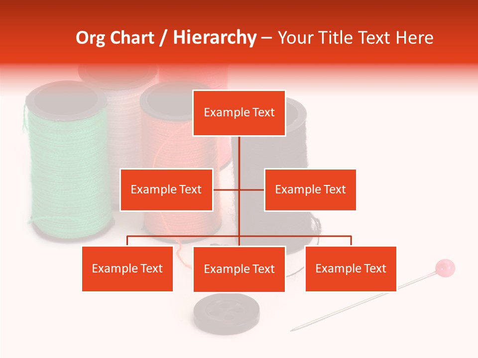 Thread Gear Sew PowerPoint Template