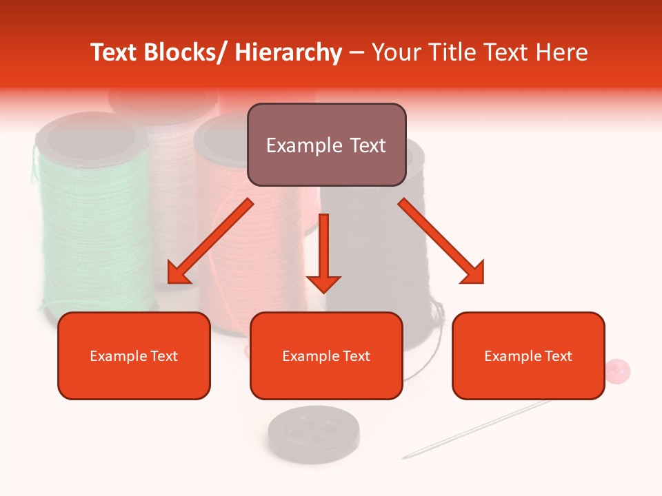 Thread Gear Sew PowerPoint Template