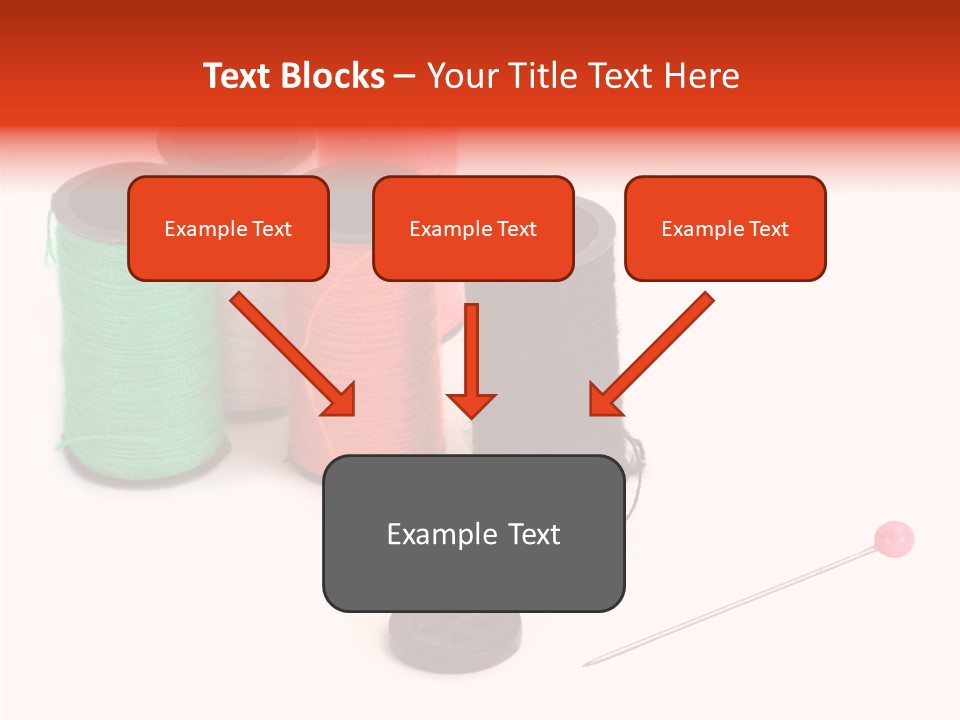 Thread Gear Sew PowerPoint Template