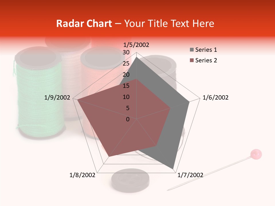 Thread Gear Sew PowerPoint Template