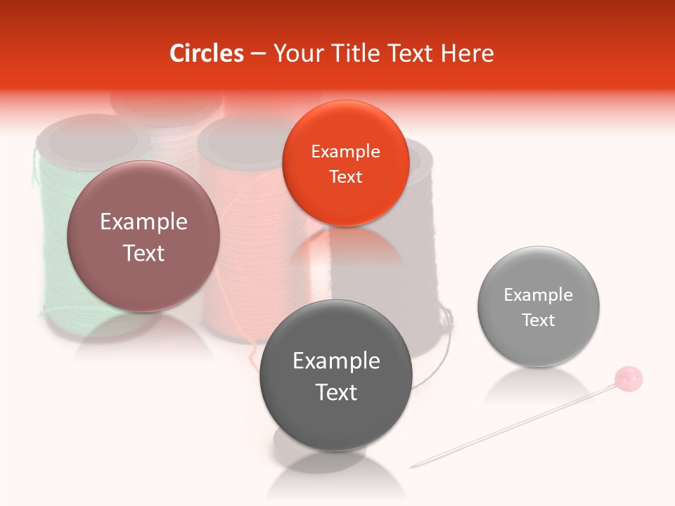 Thread Gear Sew PowerPoint Template