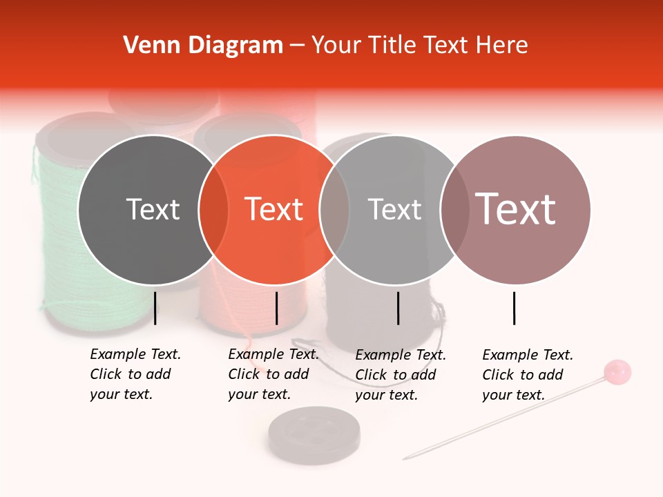 Thread Gear Sew PowerPoint Template