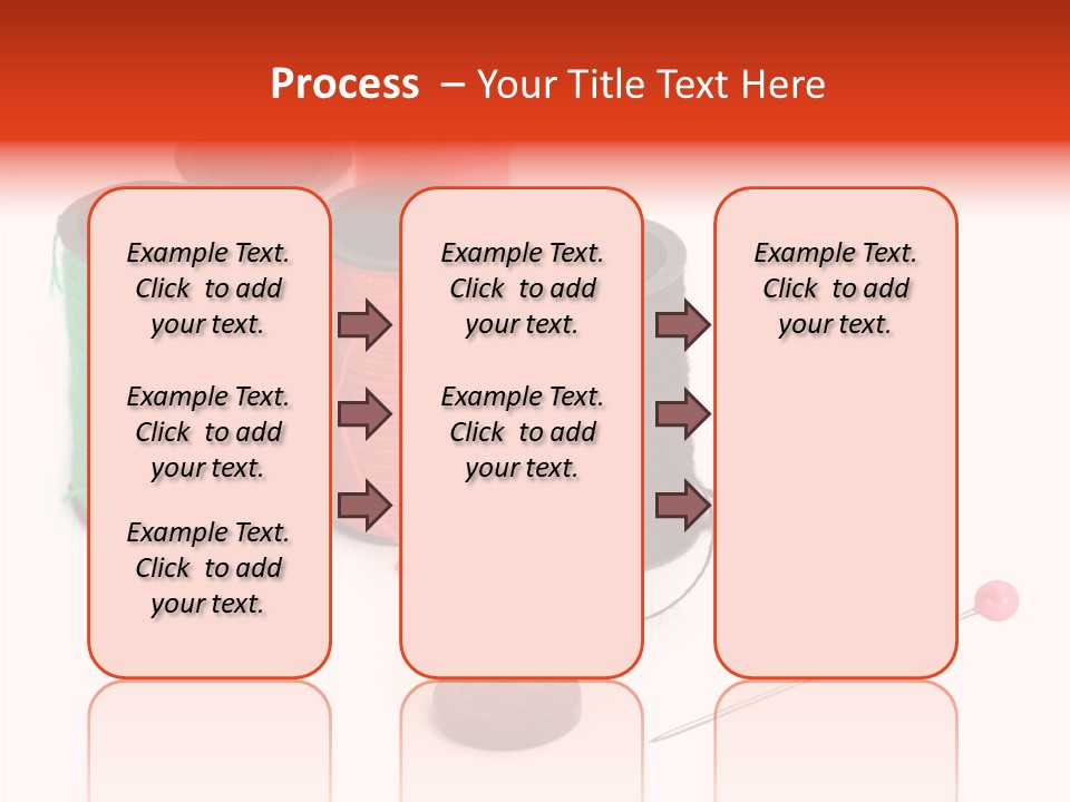 Thread Gear Sew PowerPoint Template