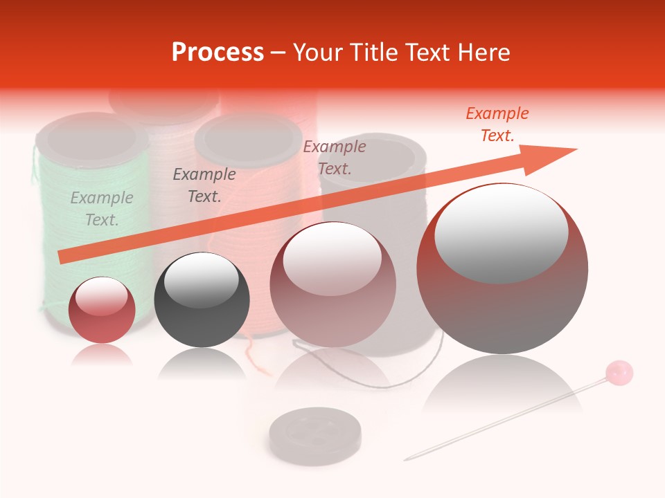 Thread Gear Sew PowerPoint Template