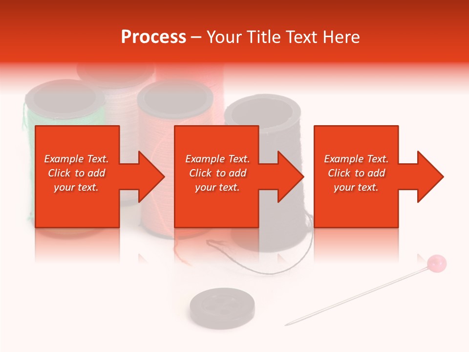 Thread Gear Sew PowerPoint Template