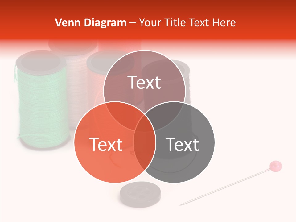 Thread Gear Sew PowerPoint Template