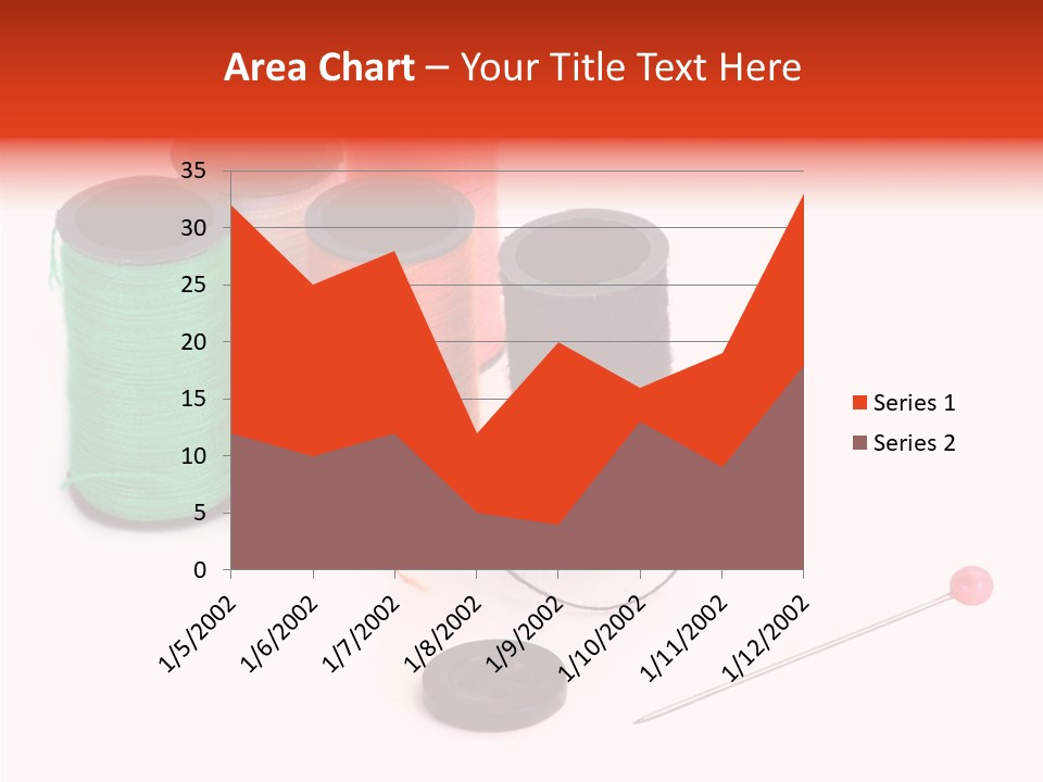 Thread Gear Sew PowerPoint Template
