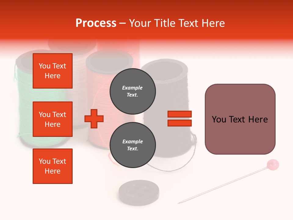 Thread Gear Sew PowerPoint Template