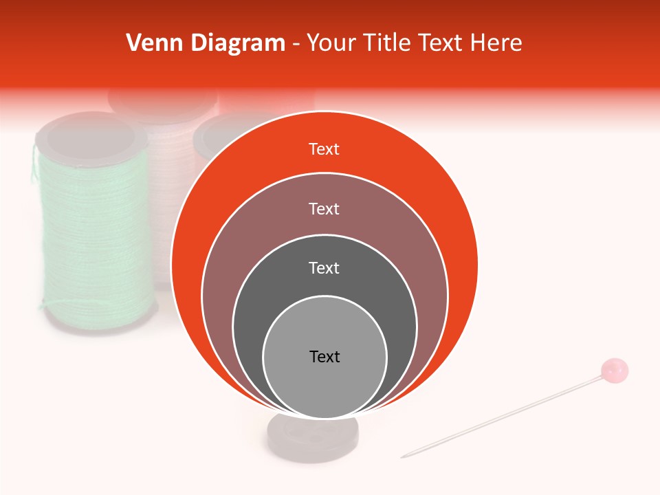 Thread Gear Sew PowerPoint Template