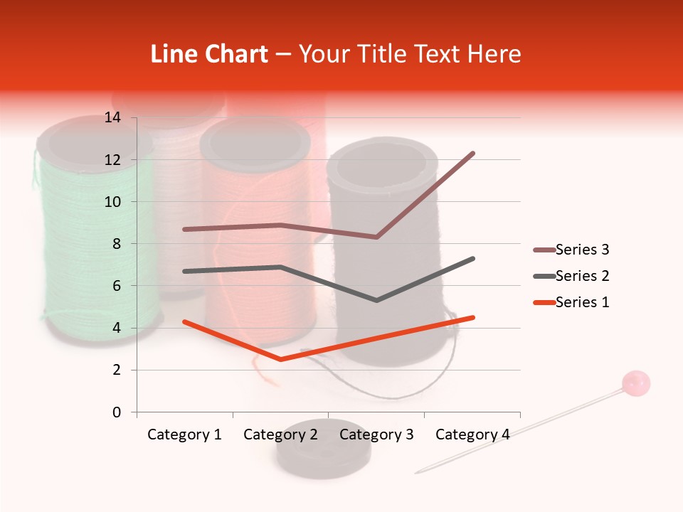 Thread Gear Sew PowerPoint Template