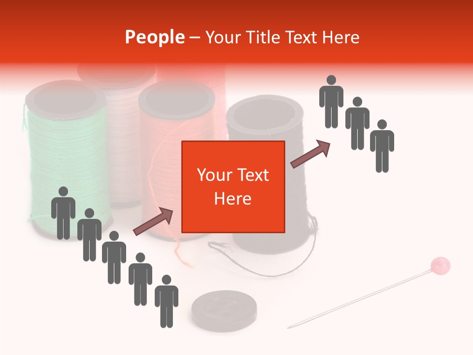 Thread Gear Sew PowerPoint Template