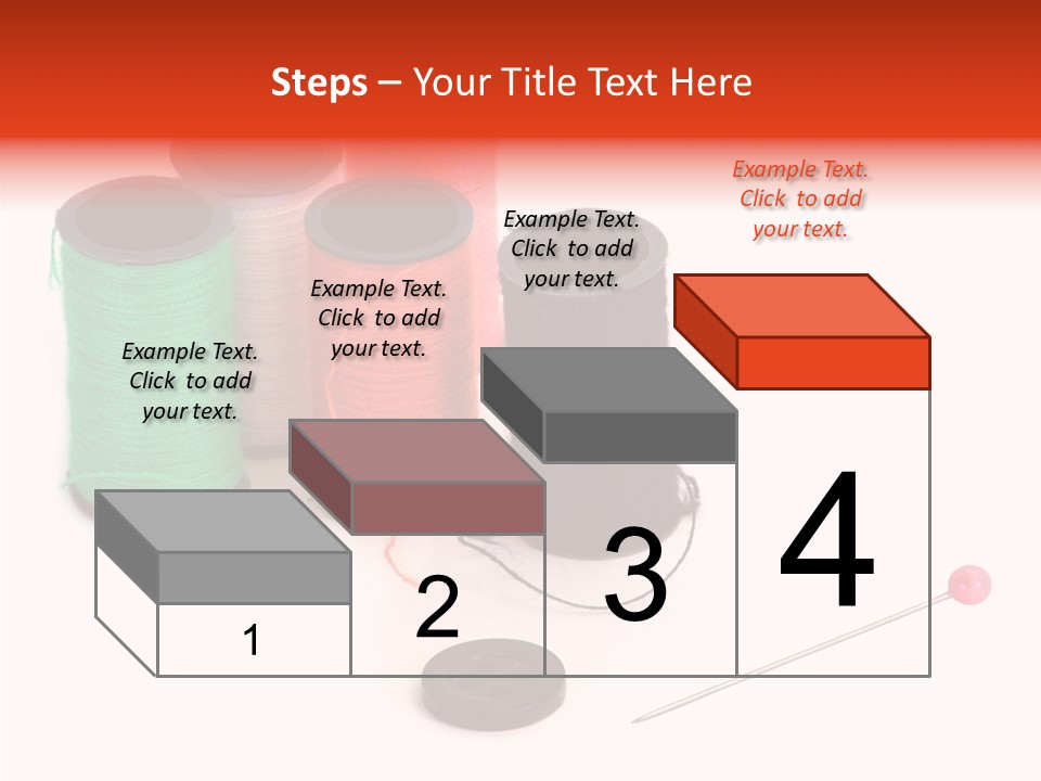 Thread Gear Sew PowerPoint Template
