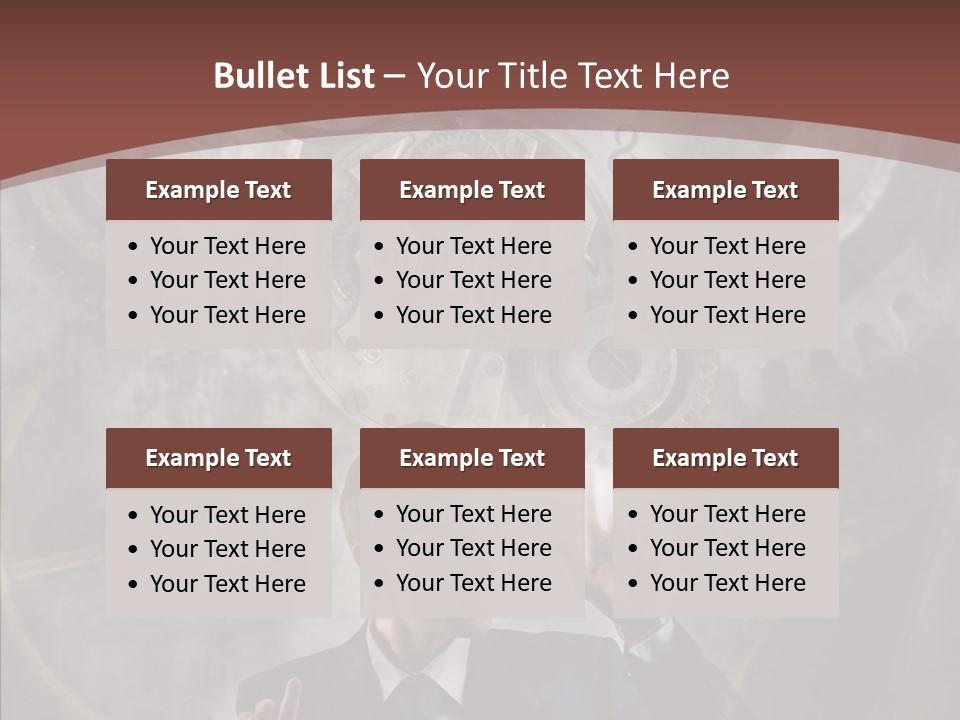 Future Gear Technology PowerPoint Template