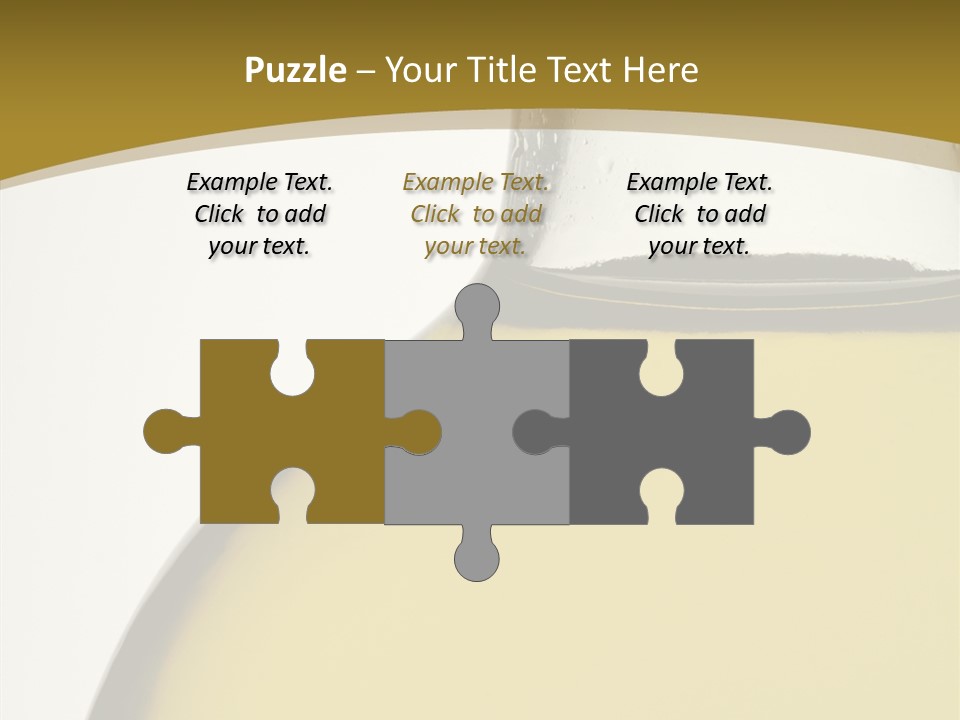 Olive Oil Healthy Eating Glass PowerPoint Template