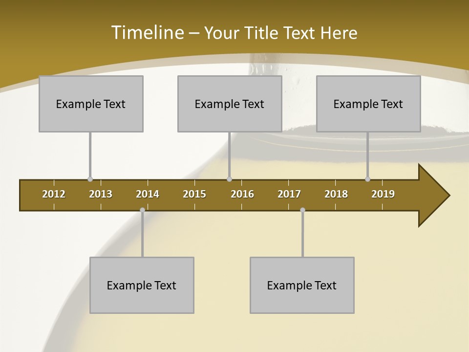 Olive Oil Healthy Eating Glass PowerPoint Template