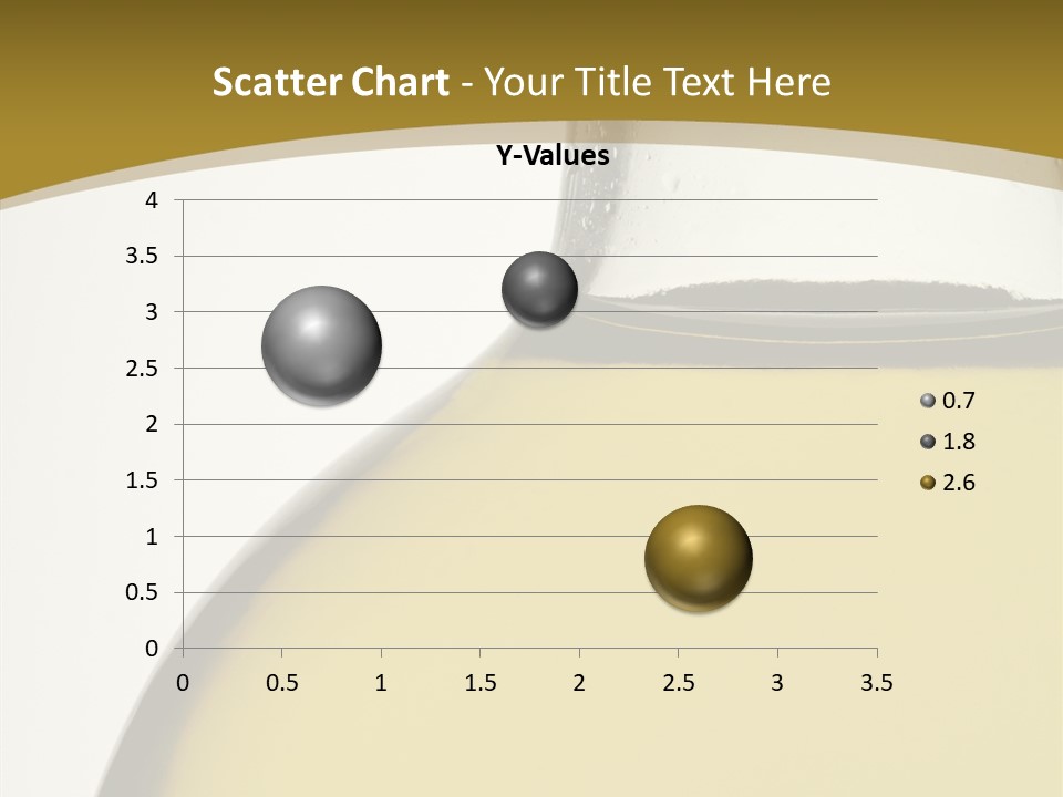 Olive Oil Healthy Eating Glass PowerPoint Template