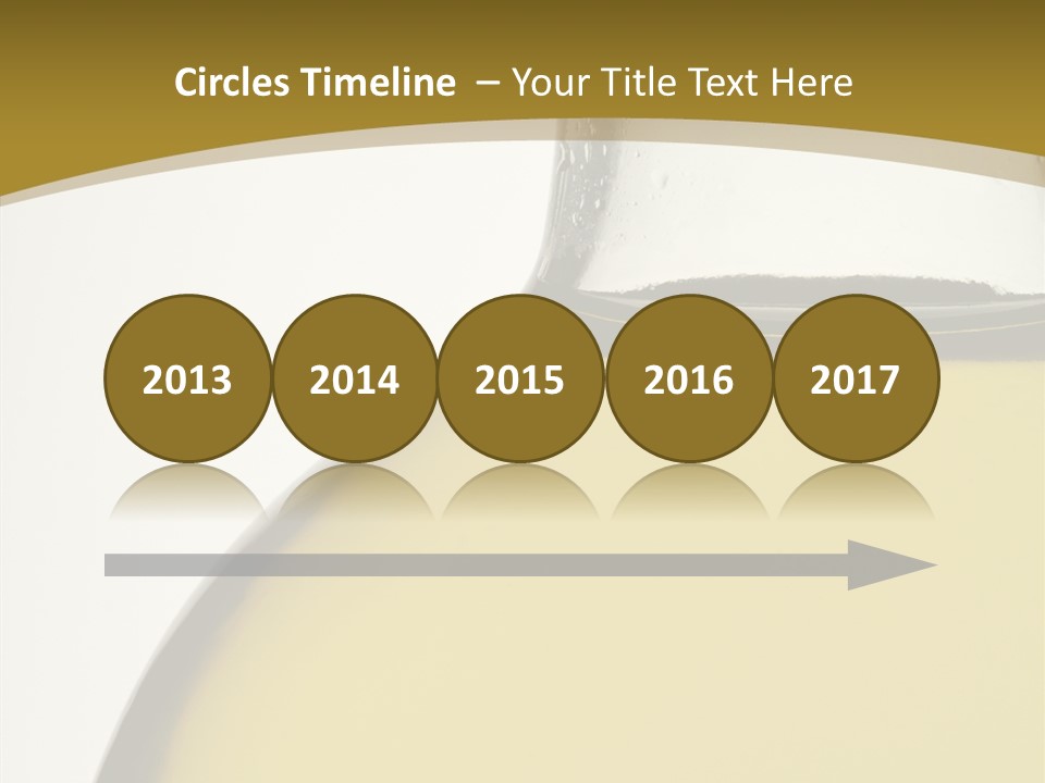 Olive Oil Healthy Eating Glass PowerPoint Template