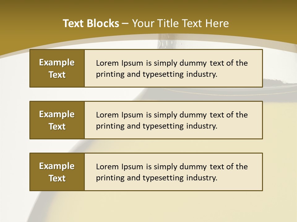 Olive Oil Healthy Eating Glass PowerPoint Template