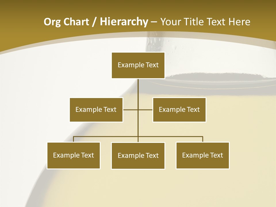 Olive Oil Healthy Eating Glass PowerPoint Template