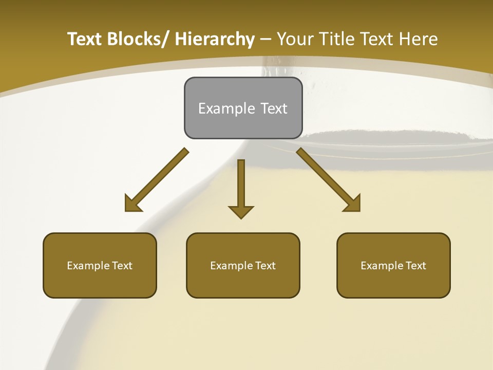 Olive Oil Healthy Eating Glass PowerPoint Template