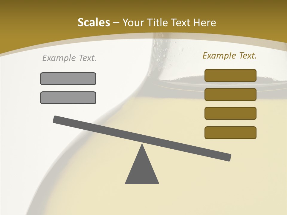 Olive Oil Healthy Eating Glass PowerPoint Template