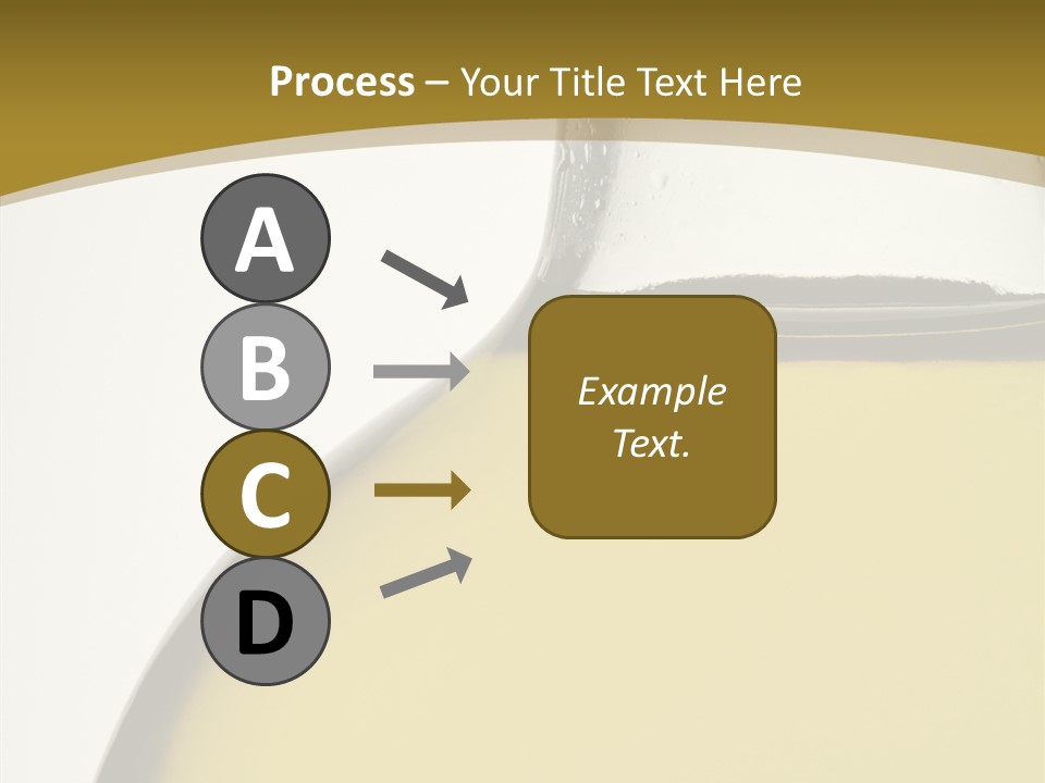 Olive Oil Healthy Eating Glass PowerPoint Template