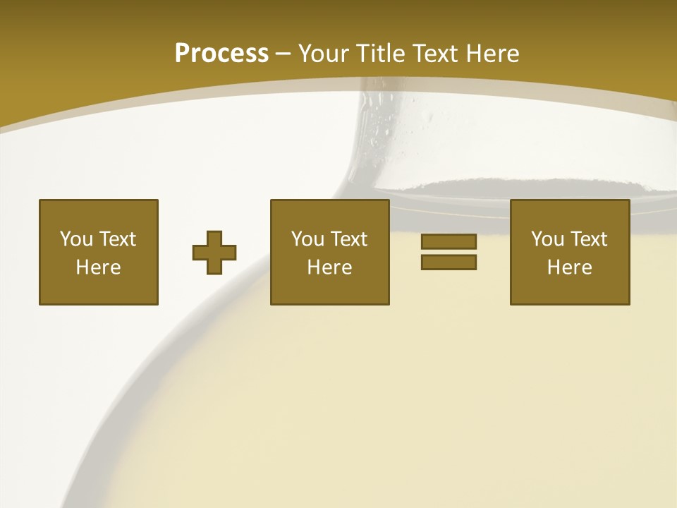 Olive Oil Healthy Eating Glass PowerPoint Template