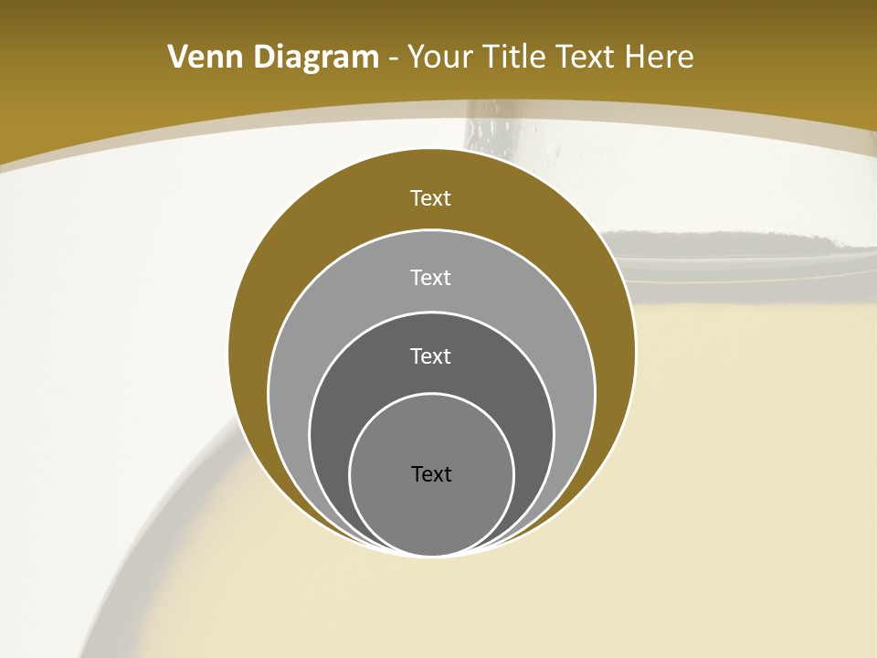 Olive Oil Healthy Eating Glass PowerPoint Template