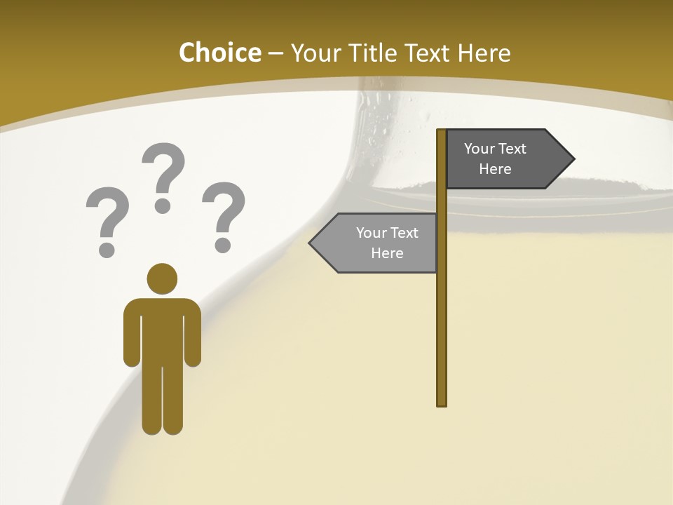 Olive Oil Healthy Eating Glass PowerPoint Template