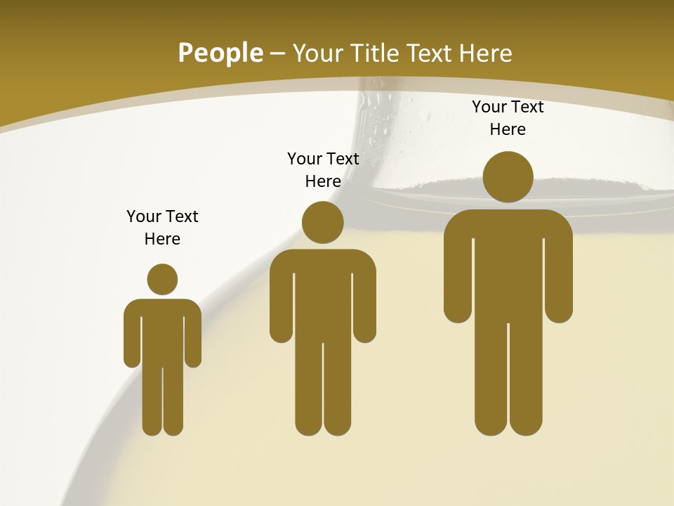 Olive Oil Healthy Eating Glass PowerPoint Template