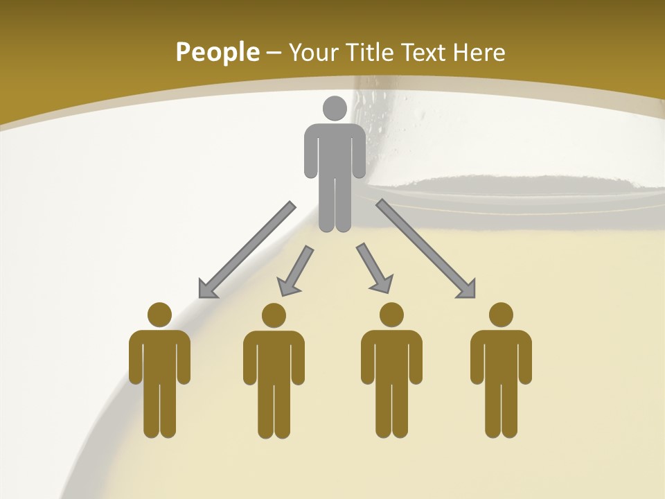 Olive Oil Healthy Eating Glass PowerPoint Template