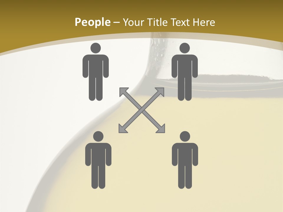 Olive Oil Healthy Eating Glass PowerPoint Template