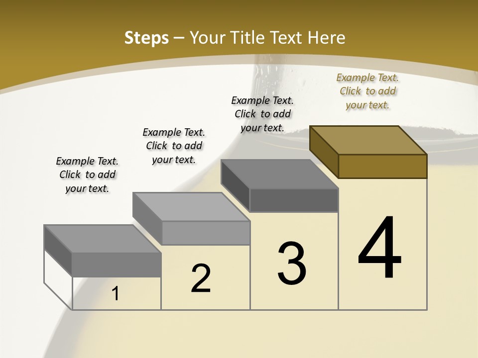 Olive Oil Healthy Eating Glass PowerPoint Template