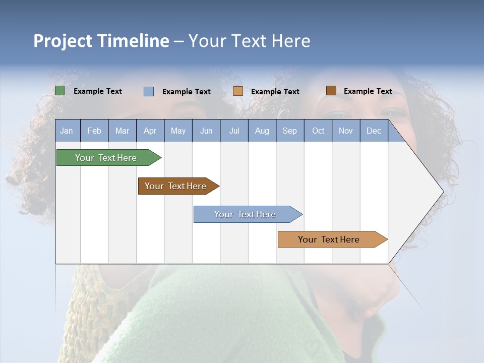 Female Play Mother PowerPoint Template
