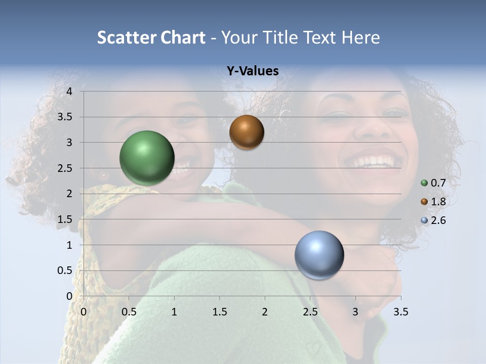 Female Play Mother PowerPoint Template