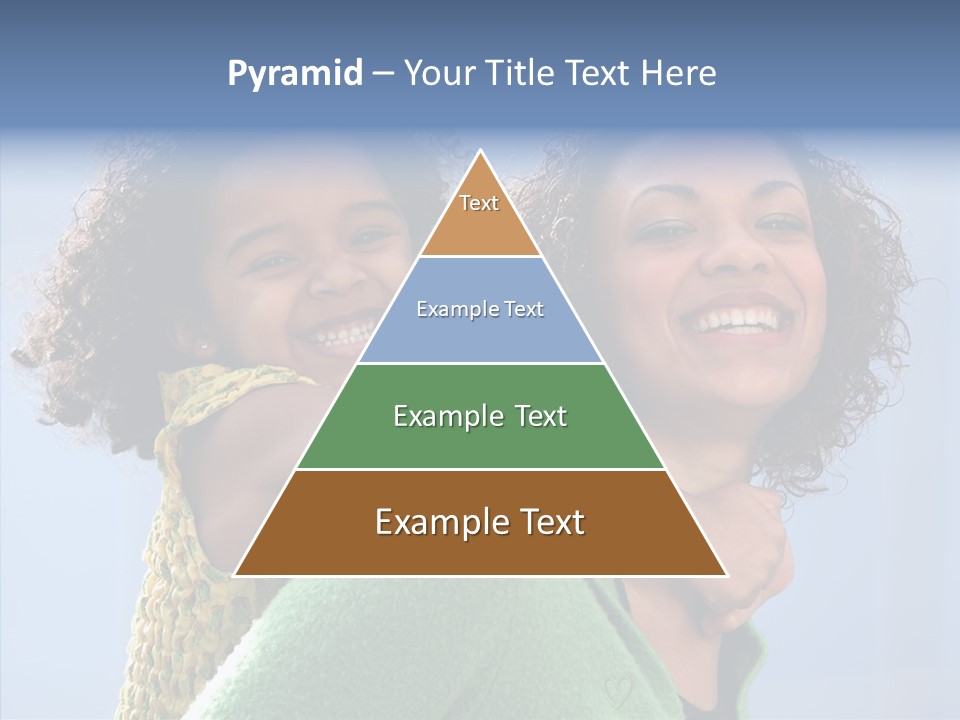 Female Play Mother PowerPoint Template