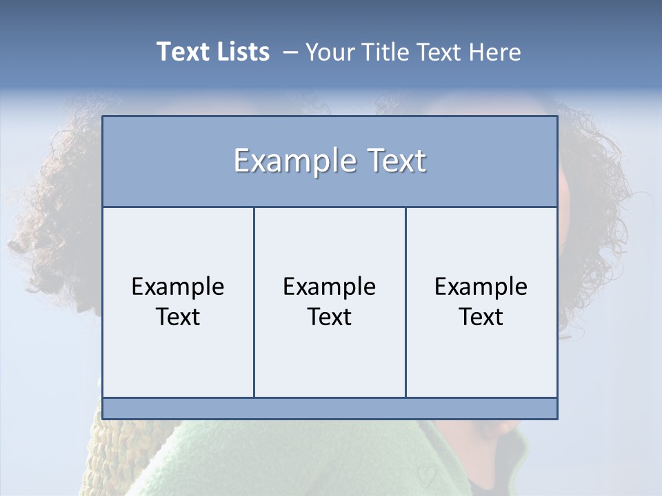 Female Play Mother PowerPoint Template