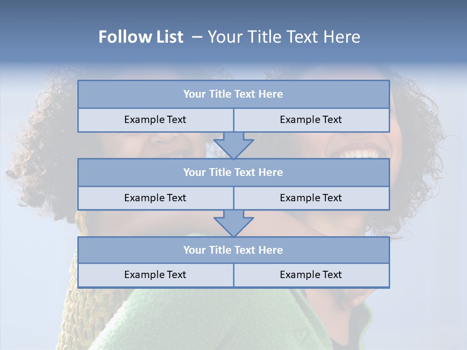 Female Play Mother PowerPoint Template