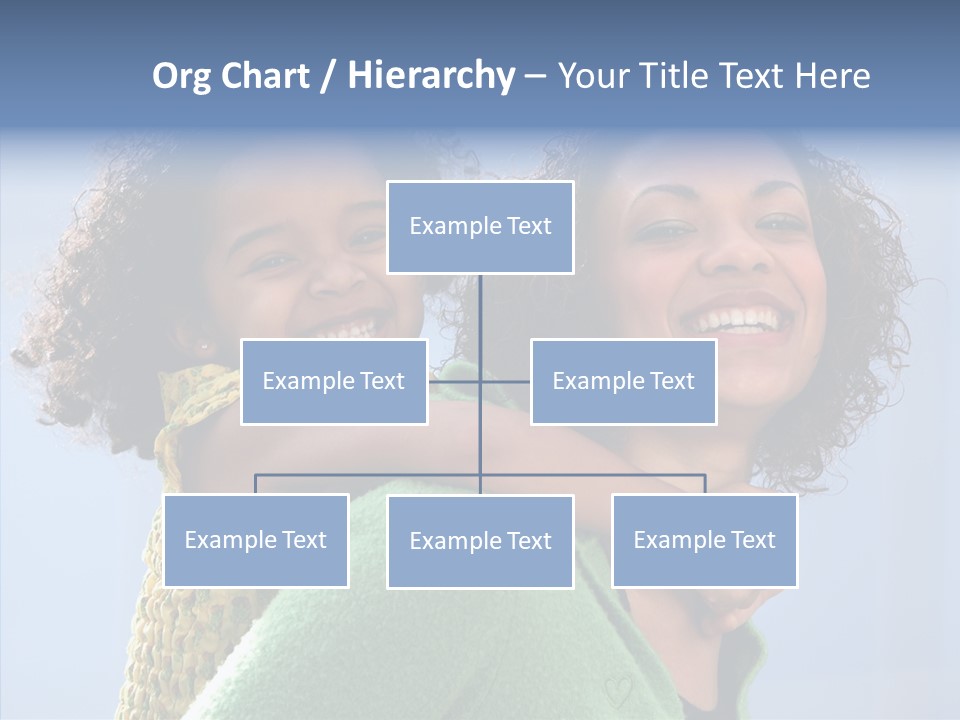 Female Play Mother PowerPoint Template