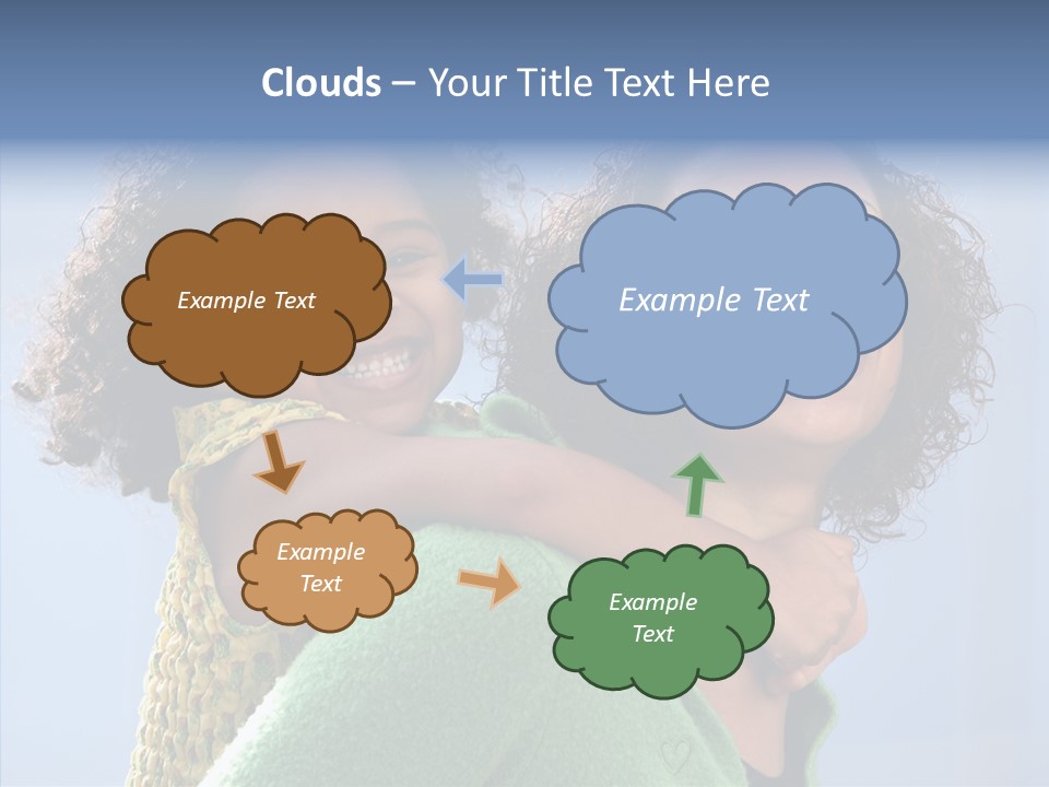 Female Play Mother PowerPoint Template