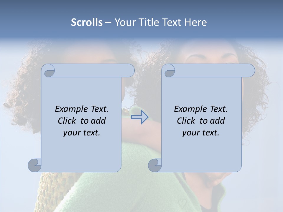 Female Play Mother PowerPoint Template