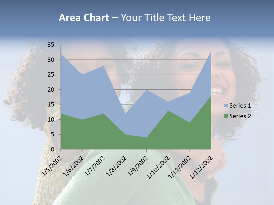 Female Play Mother PowerPoint Template