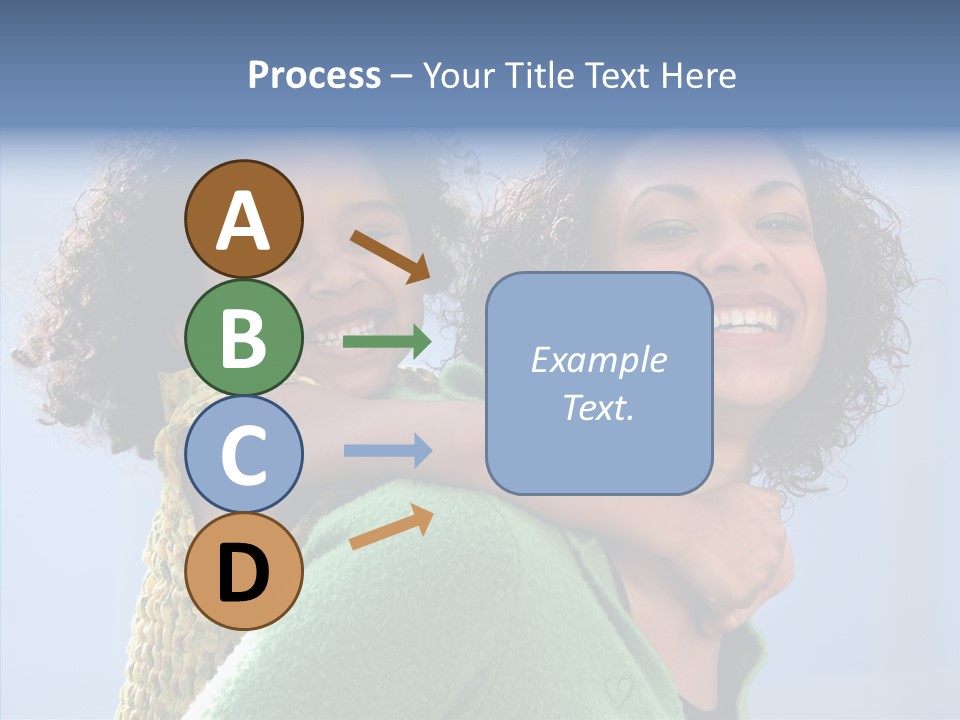 Female Play Mother PowerPoint Template