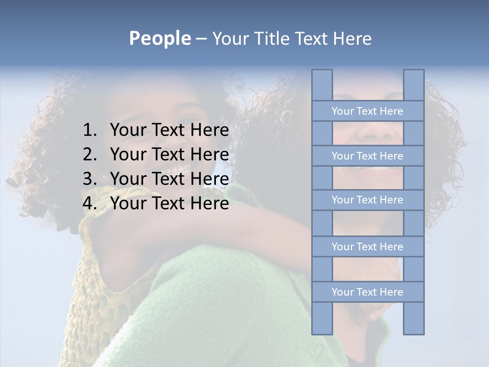 Female Play Mother PowerPoint Template