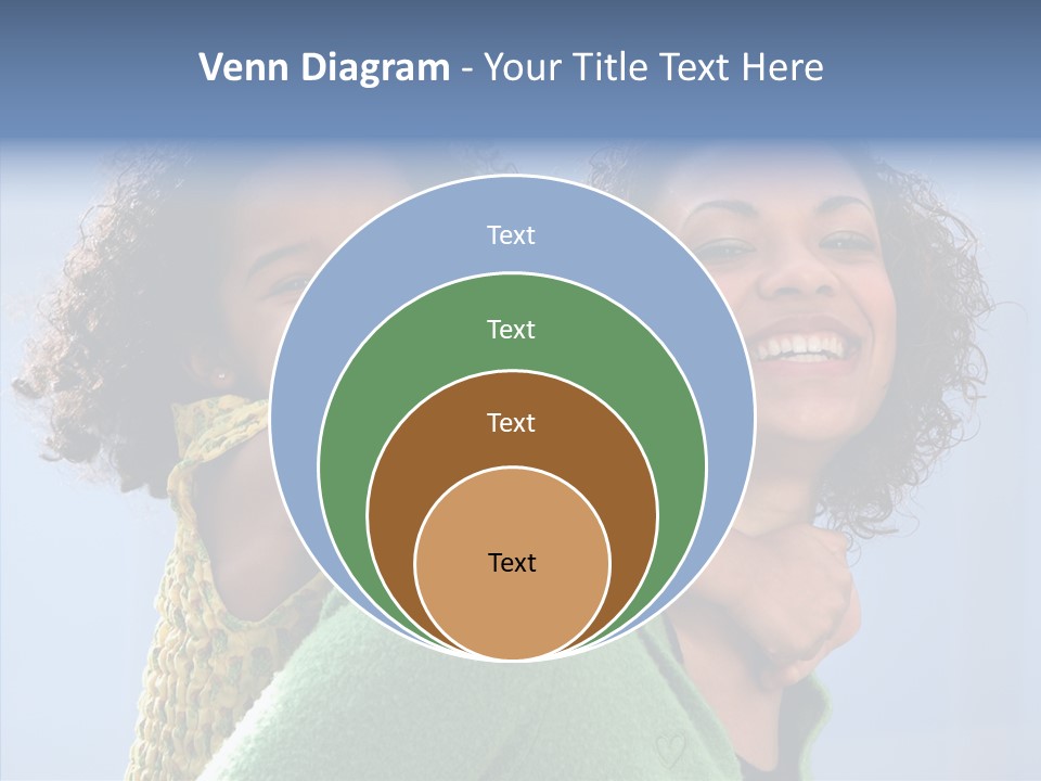 Female Play Mother PowerPoint Template