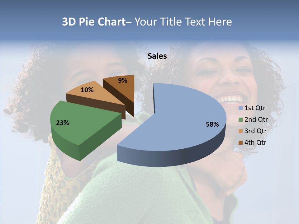 Female Play Mother PowerPoint Template