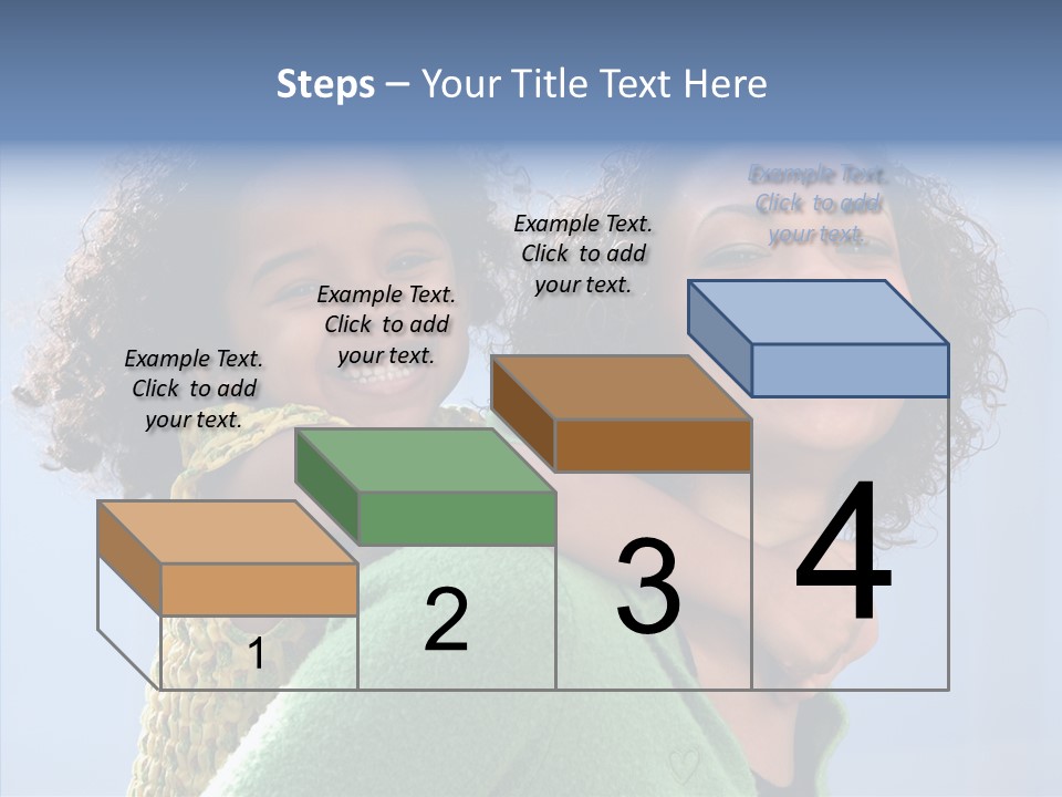 Female Play Mother PowerPoint Template