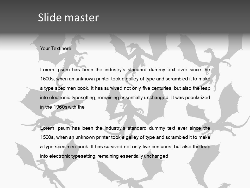 Human Writing Board PowerPoint Template